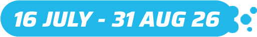 16 July - 31 Aug 26